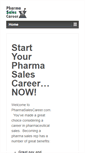 Mobile Screenshot of pharmasalescareer.com